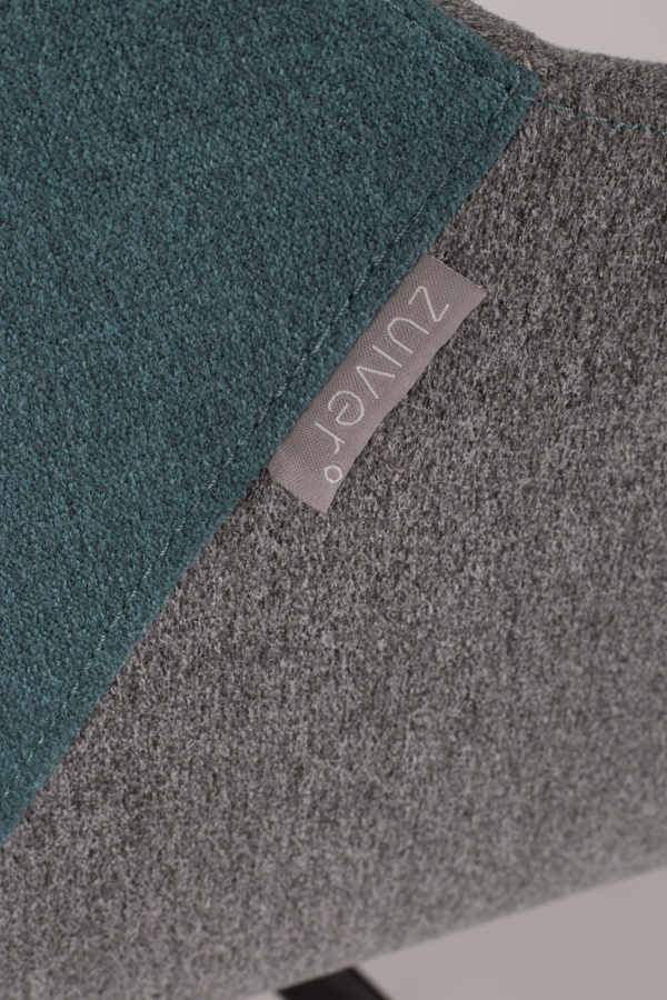 Кресло Doulton голубое Zuiver 1200114 - Вид №15