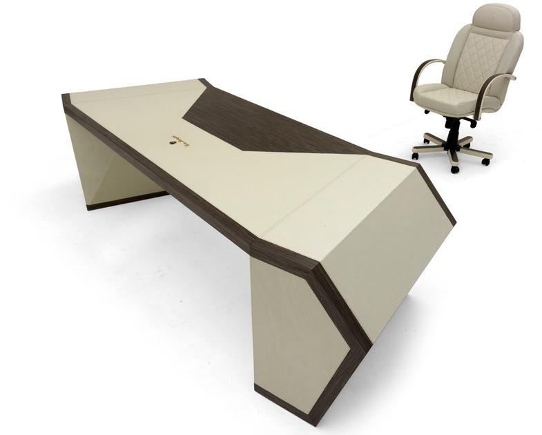 Tonino Lamborghini Casa Письменный стол из овчины с ящиками Long beach sun-id-1503461 - Вид №1