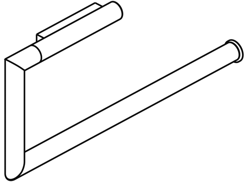 162.21.20040 Держатель туалетной бумаги 2-кратный HEWI System 162 | Edelstahl  - Вид №3