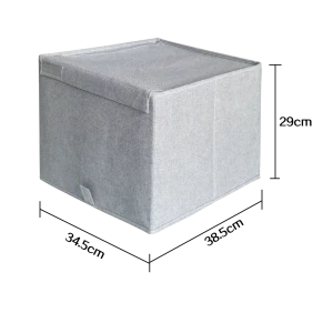 Konsensa — складная коробка для хранения 38 л, серый 89397845