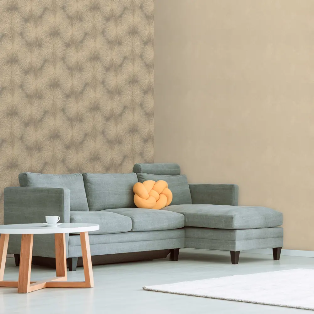 EURO DECOR Bengal - флизелиновые обои с золотым оттенком для элегантного интерьера 89361750 STLM-0835868 - Вид №3