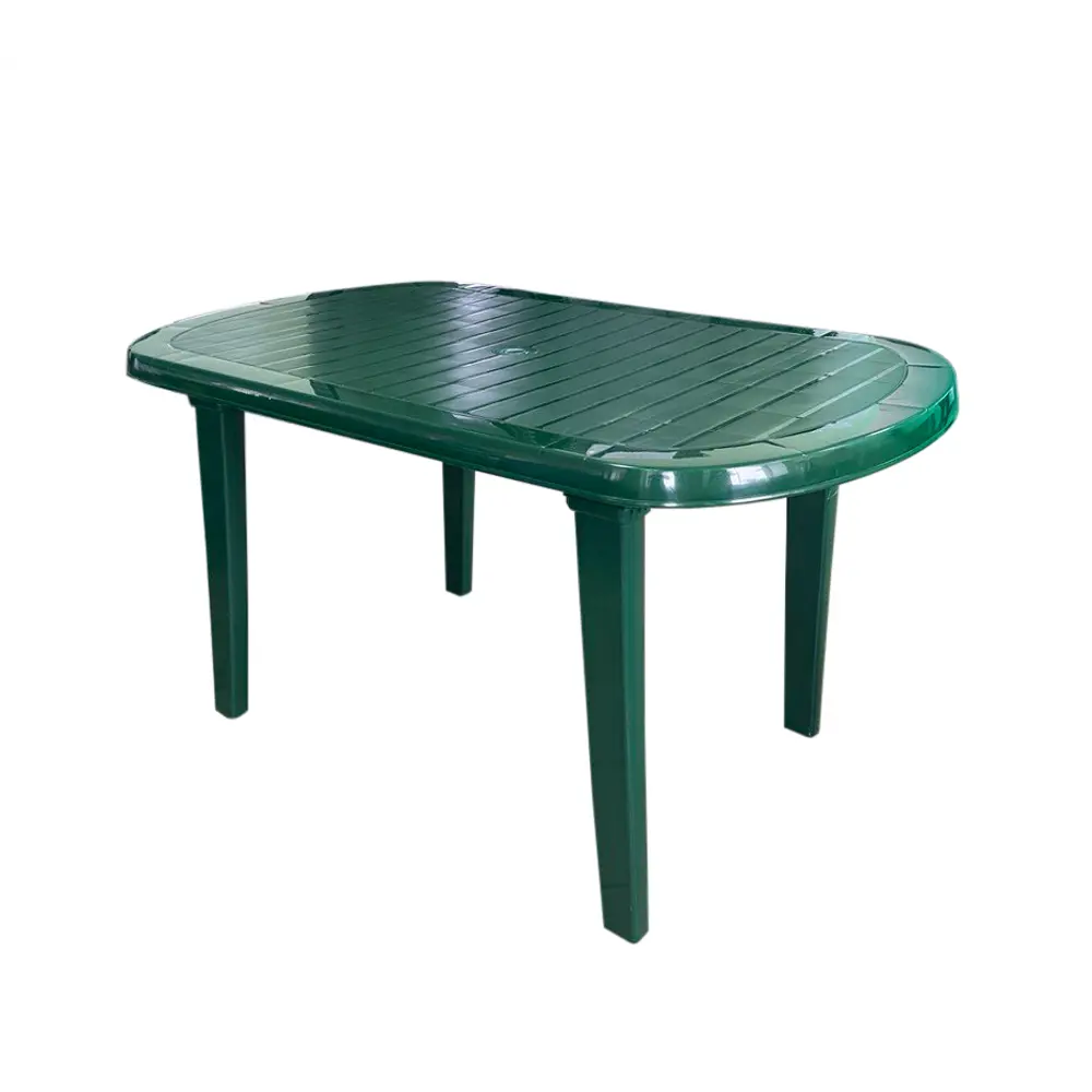 Стол садовый овальный, пластик, цвет тёмно-зелёный Santreyd Товар без серии STLM-2183006 - Вид №1