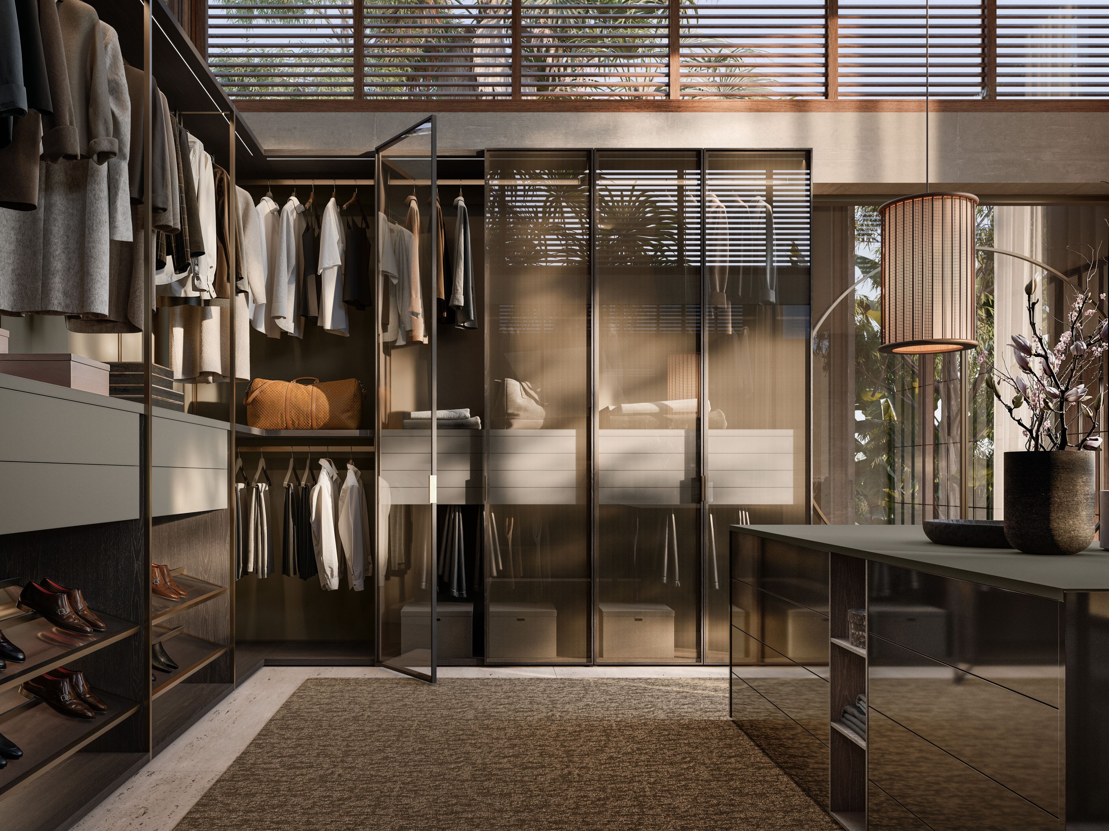 Модульный настенный шкаф с комодом Boffi Антиб ARCH-00090357