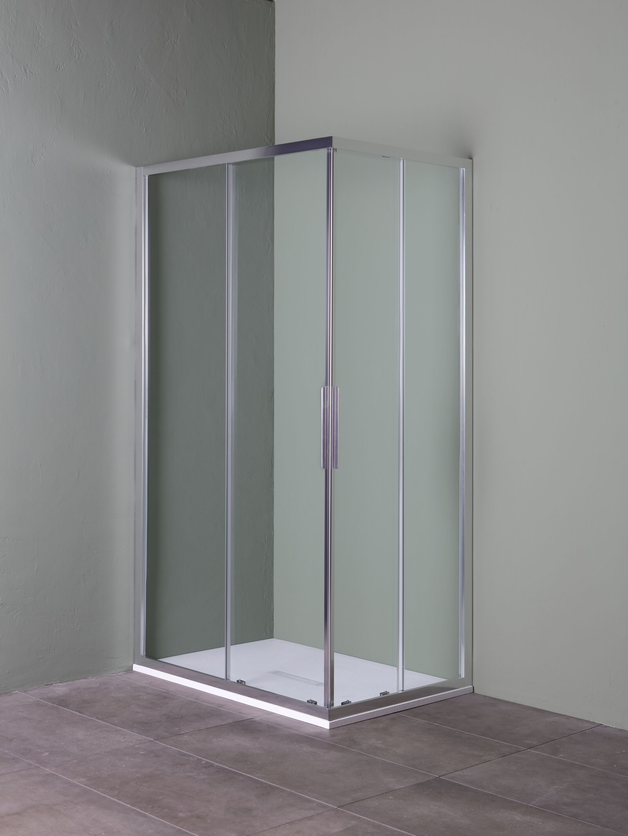 Угловая душевая кабина с раздвижной дверью Kinedo SX6 ARCH-00122153 - Вид №2