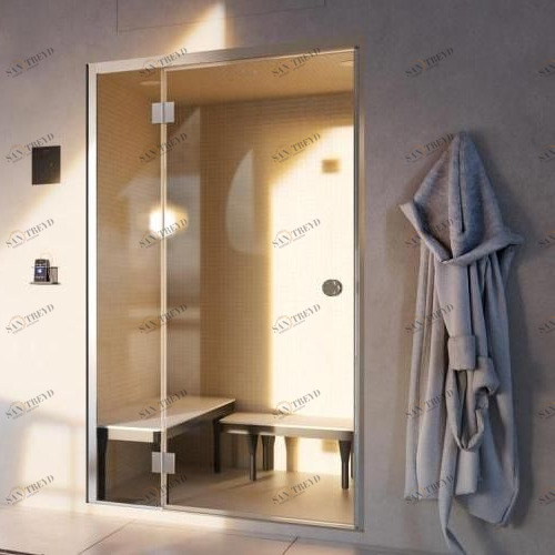 Дверь для хамама Ananda 18 Glass1989 Двери и окна для хамама Ananda GCF0004T50R