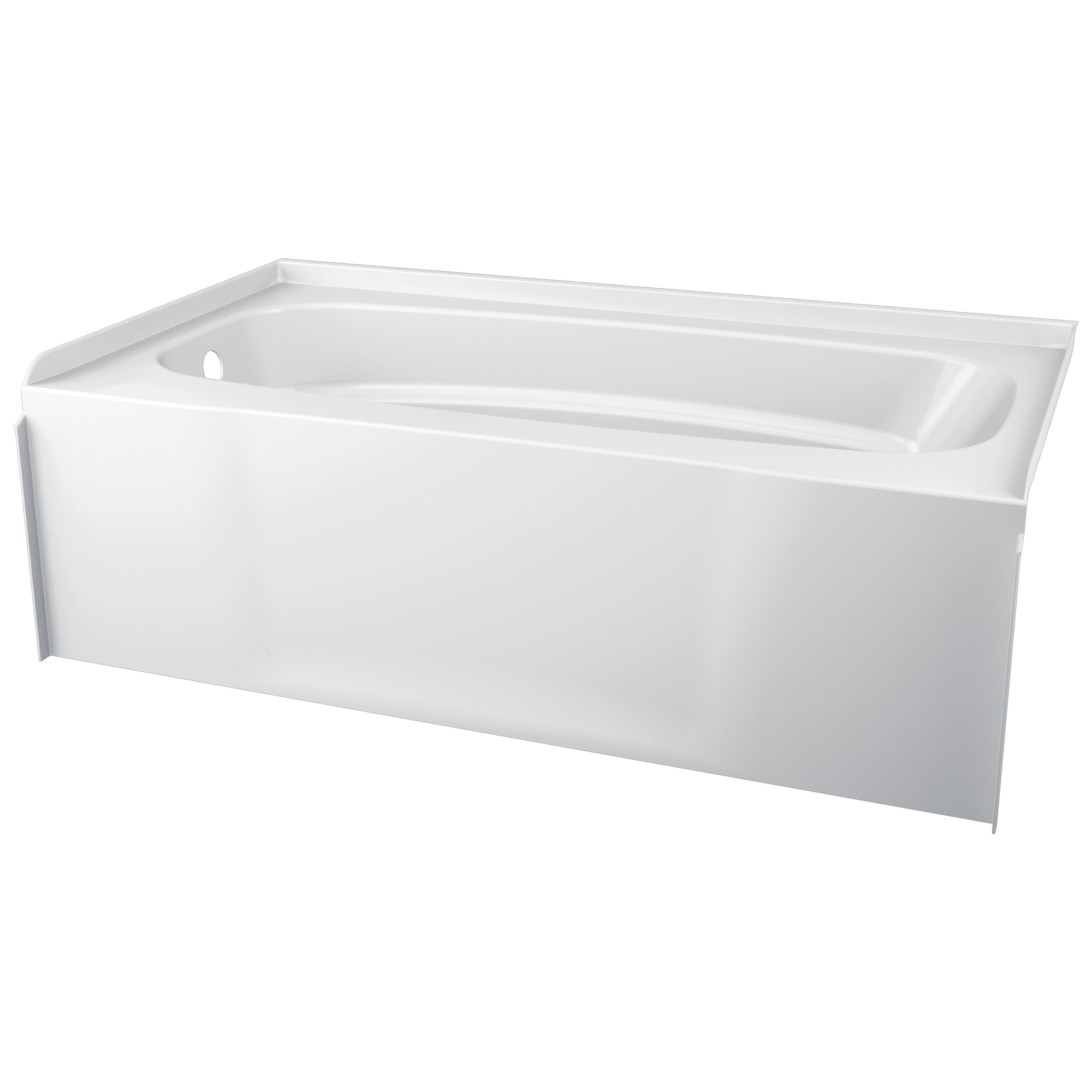 ProCrylic 60 дюймов x 32 дюйма Левая ванна Delta Faucet B10513-6032L-WH