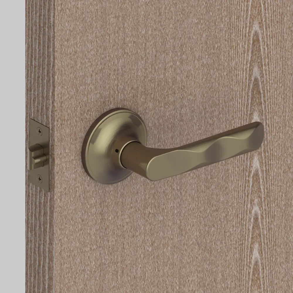 Комплект ручек-защелок 624/BL AB-P цвет бронза FUARO STLM-2150363 - Вид №6