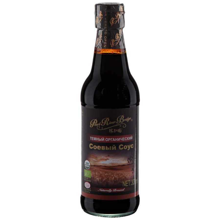 Соевый соус Тёмный ORGANIC PEARL RIVER BRIDGE 300 мл Santreyd 11074 - Вид №1