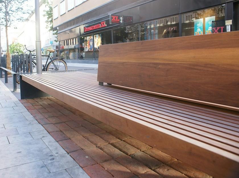 Nola Industrier Скамья стальная с подлокотниками со спинкой sun-id-1502466 - Вид №4