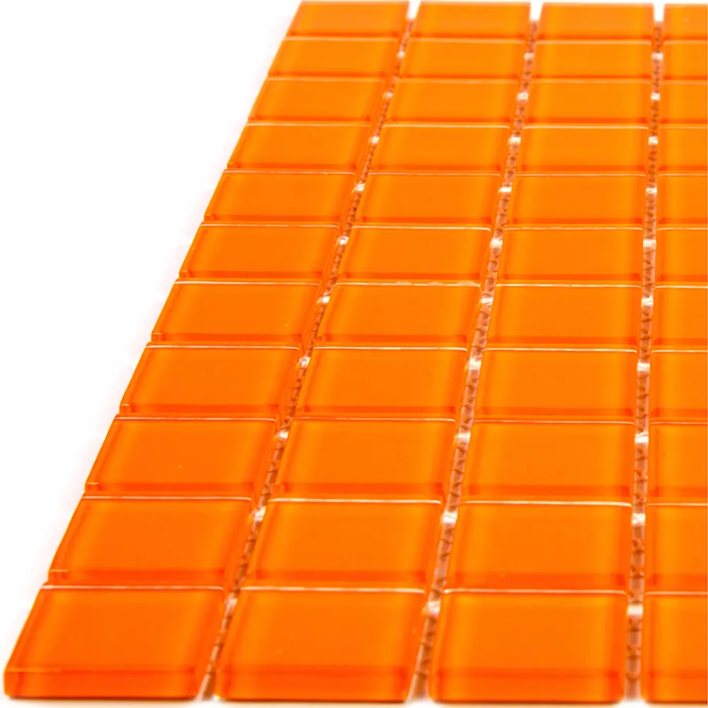 Мозаика стеклянная Natural A-062 30x30 см цвет оранжевый Santreyd STLM-2116848 - Вид №5