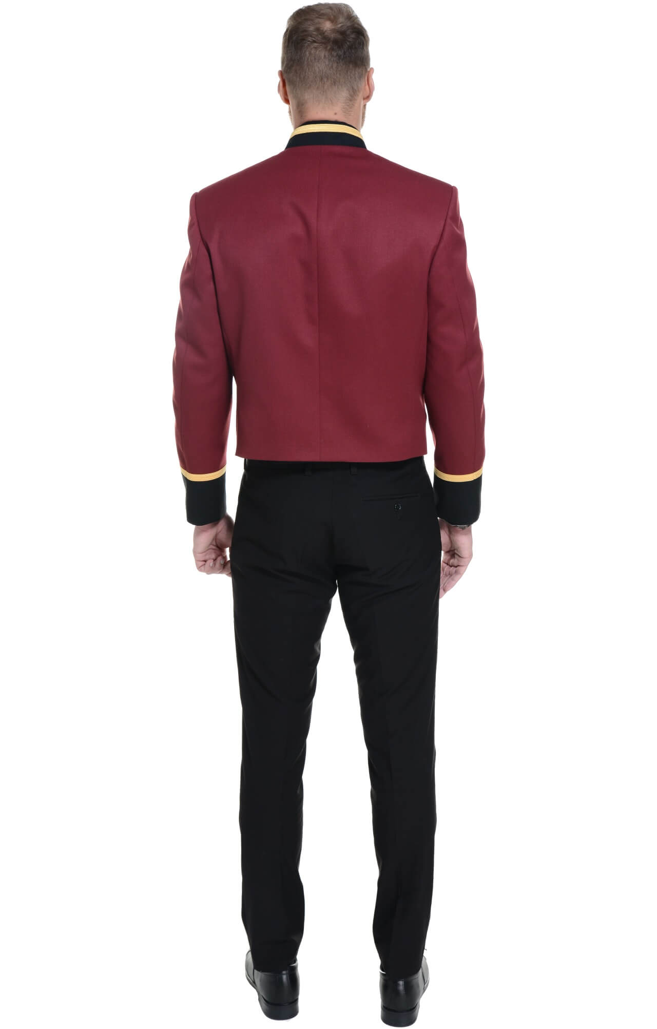 69805 Пиджак укороченный - френч  Швейцар bordeaux El-Risto  Бренд "El-Risto" (Эль Ристо), каталог товаров размер 46/176  - Вид №1