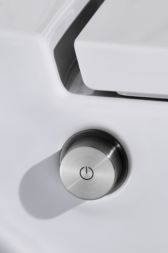 H8206017570001 Подвесной унитаз-биде, безободковый rimless, включает в комплект съемное сиденье с крышкой с механизмом "мягкое закрывание" LAUFEN PRO - Вид №2