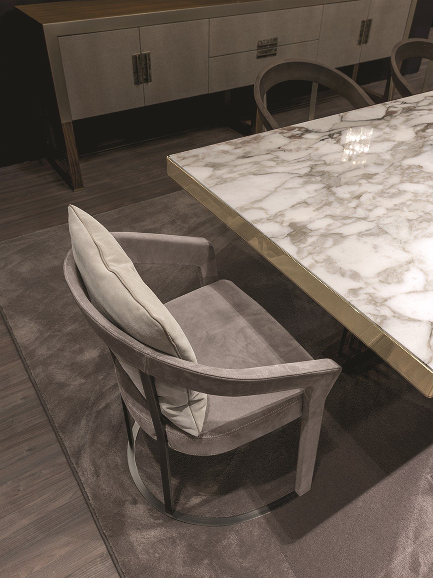 Кожаный мягкий стул Longhi Loveluxe ARCH-00064050 - Вид №8