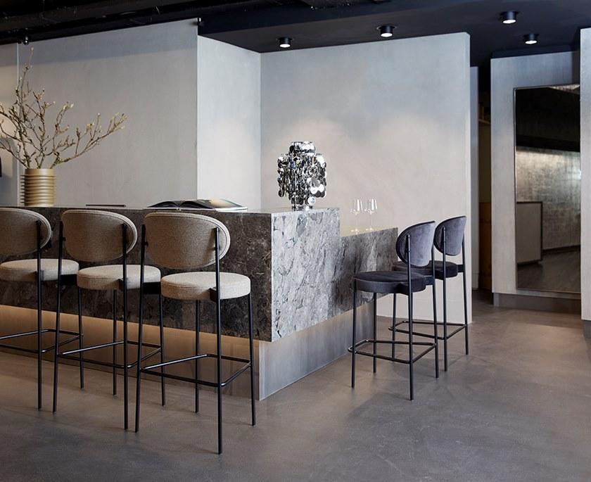 Verpan Высокий табурет из ткани Series 430 sun-id-1412417 - Вид №5