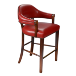 U716 Кенсингтонский барный стул ijlbrown  - Вид №4