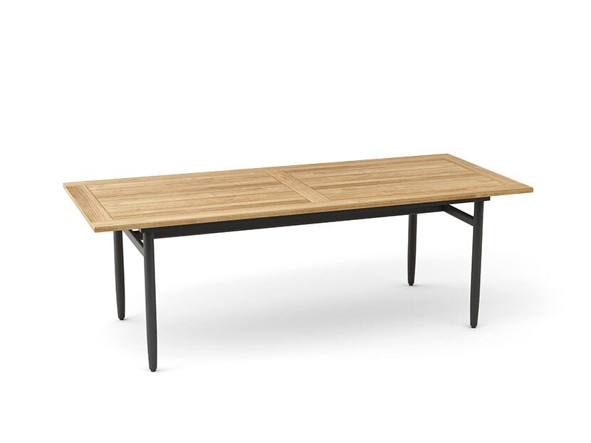 Прямоугольный обеденный стол из алюминия и дерева Walters Стрингер ARCH-00070579