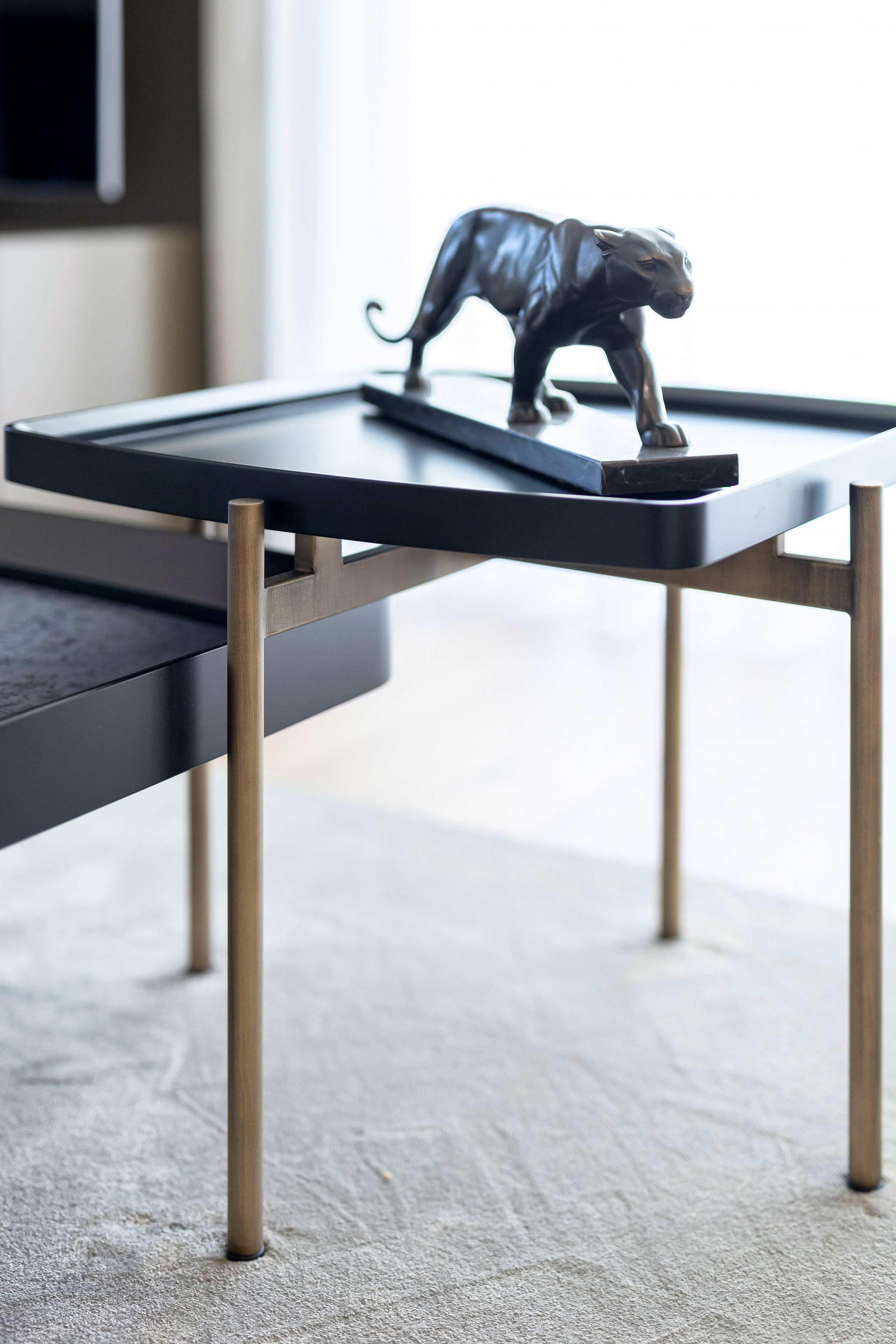 Железный квадратный журнальный столик Stylish Club Capri ARCH-00029538 - Вид №5