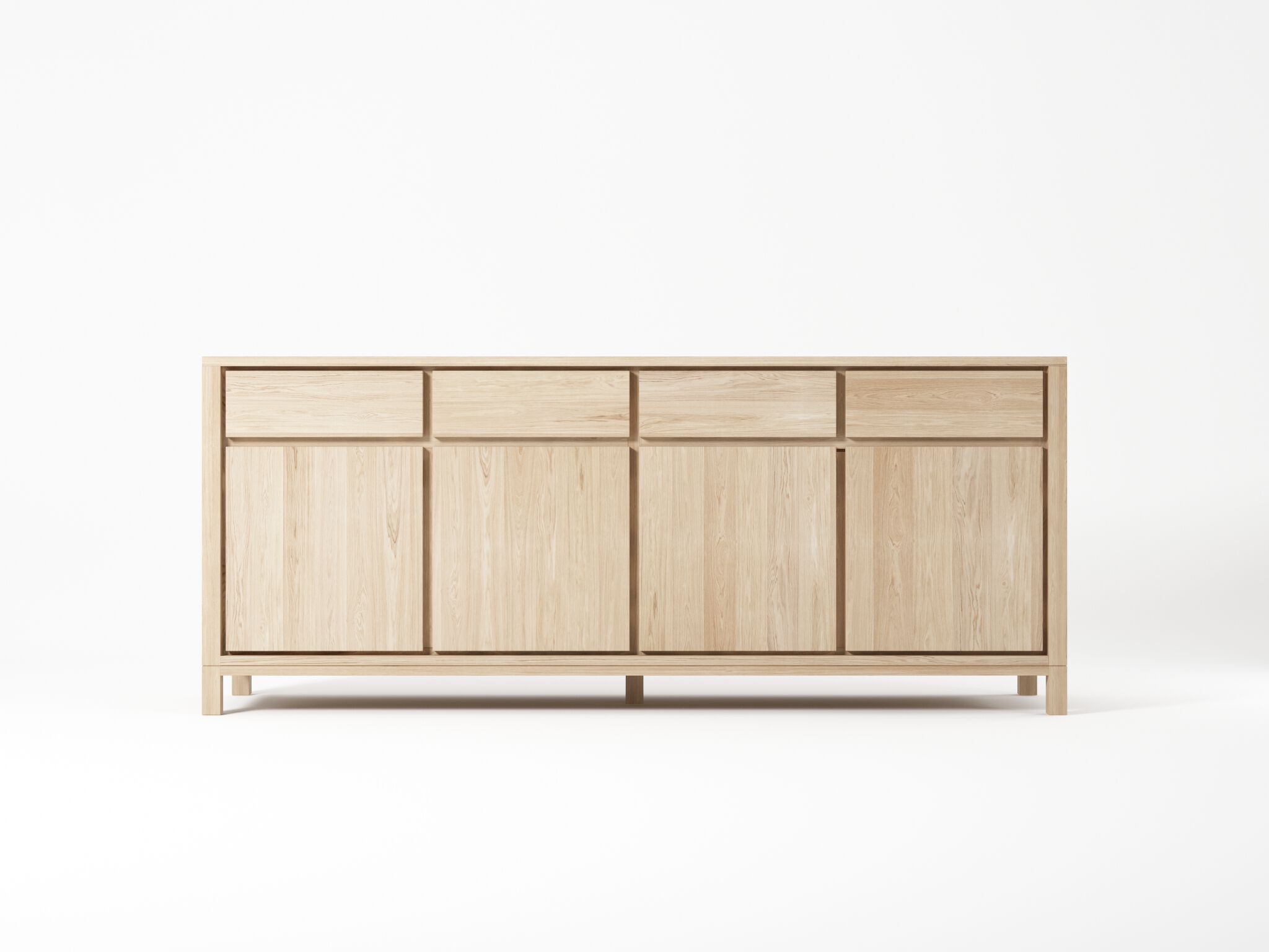 Деревянный шкаф с распашными дверцами с ящиками KARPENTER ARCH-00128777