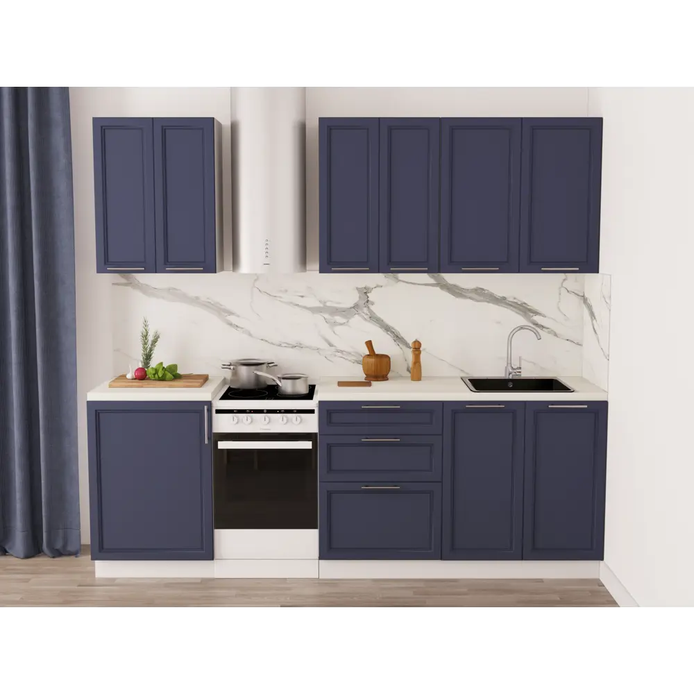 Столешница Маренго 120х3.8х80 см ЛДСП цвет белый Santreyd STLM-2194756 - Вид №7