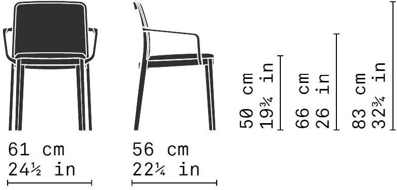 Very Wood Стул складной с подлокотниками Urban sun-id-1366550 - Вид №2