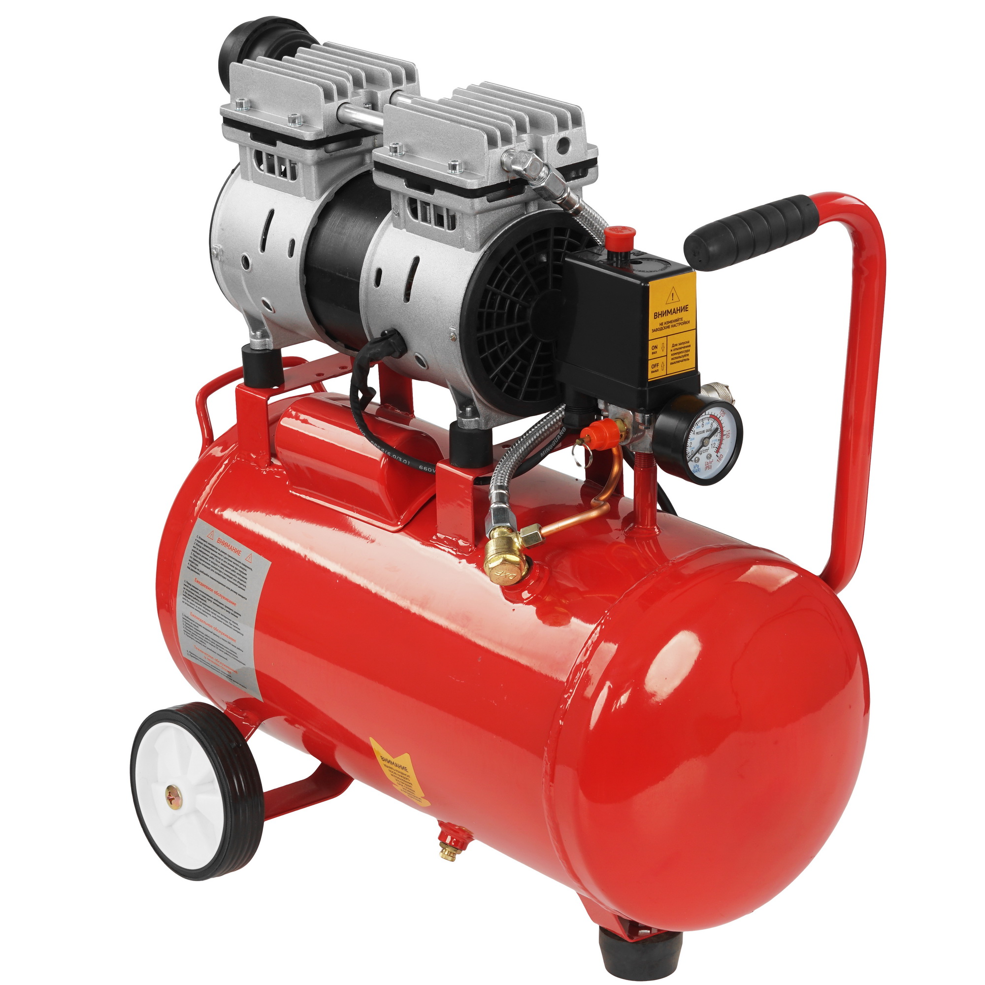 Компрессор поршневой безмасляный Edon NAC-25/1000 9137437 STDN-0059000 - Вид №1