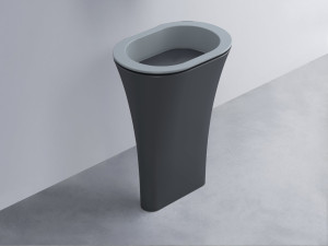 AMLA65-BR+AMPILO-BA+AMCOLO-BA Раковина Amedeo Ovale отдельностоящая cielo Enjoy + Amedeo