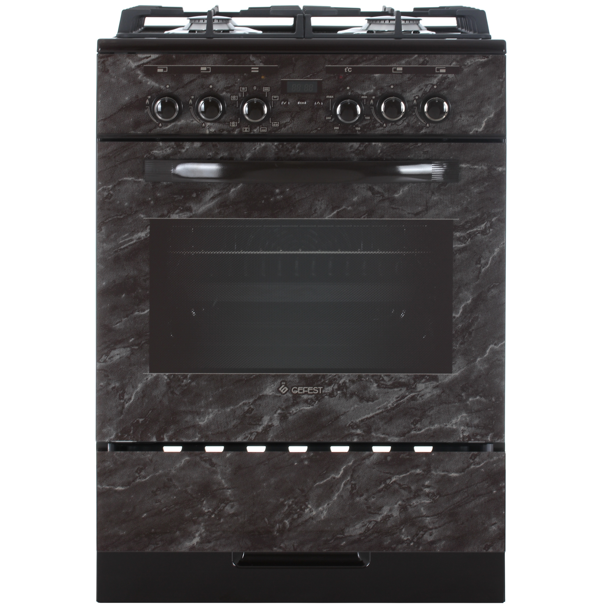 5360312 Комбинированная плита GEFEST ПГЭ 6502-04 0054 коричневый STDN-0075882