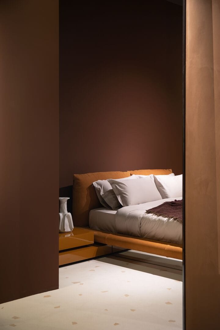 Двуспальная мягкая кровать Baxter Aura ARCH-00075198 - Вид №3