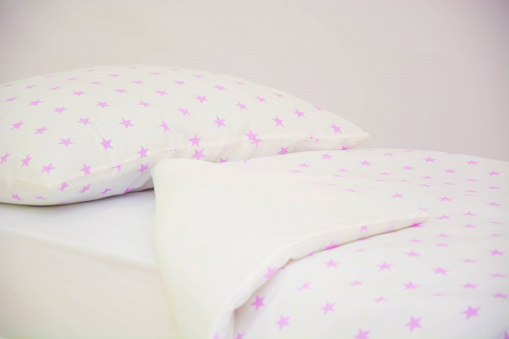 Детское постельное белье "Звезды" лаванда БЕЛЬМАРКО  327374 Розовый Santreyd  - Вид №2