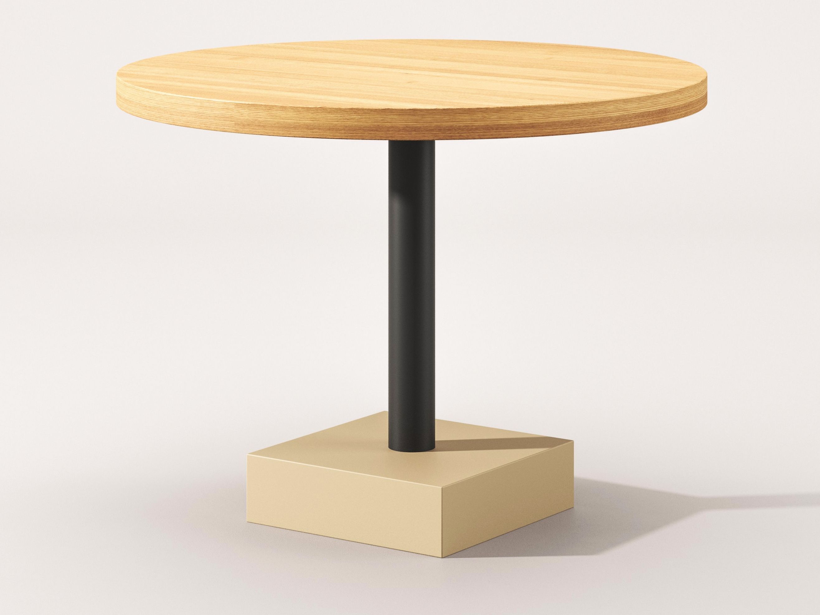 Круглый дубовый стол Falsasquadra Leandro ARCH-00022928 - Вид №1