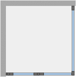 Душевое ограждение Ambassador Diamond 12011106L (1000x1000x2000), 1 место - Вид №8