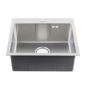 Мойка H5045 MELANA ProfLine 3,0/200 САТИН врезная прямоугольная с коландером H5045