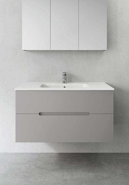 1390118 Шкаф Для Умывальника Sun Grey 1000 Hafa Серый 