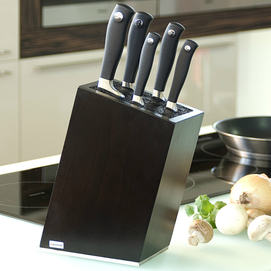 Нож кухонный японский «Шеф» Grand Prix II с углублением на кромке, 14 см WUESTHOF W4173 - Вид №2