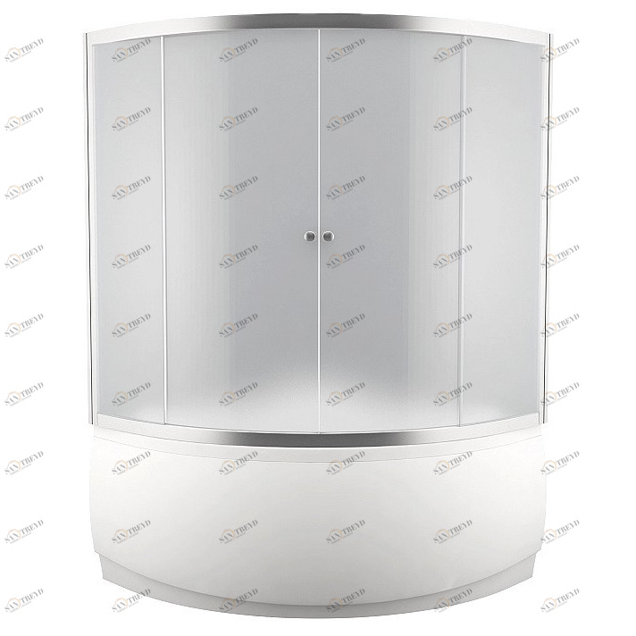 154814 Душевое ограждения на борт вынны Aquanet Россия MALTA