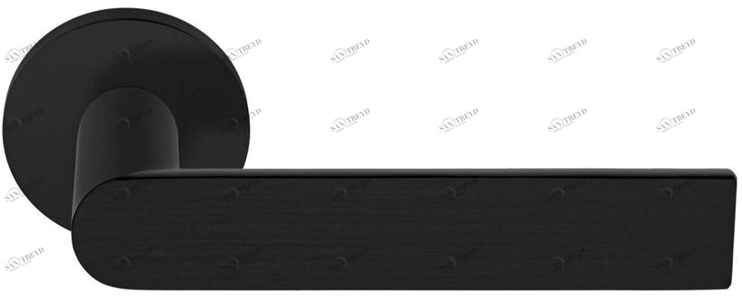 Formani Ручка на розовой ПВХ атласной черной Arc sun-id-1354253