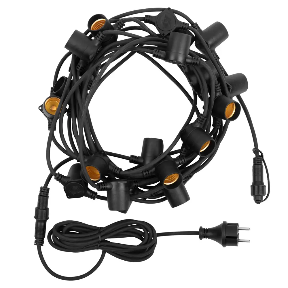 Электрогирлянда Neon-Night Belt Light 10 м 20 ламп цвет черный Santreyd STLM-2185972