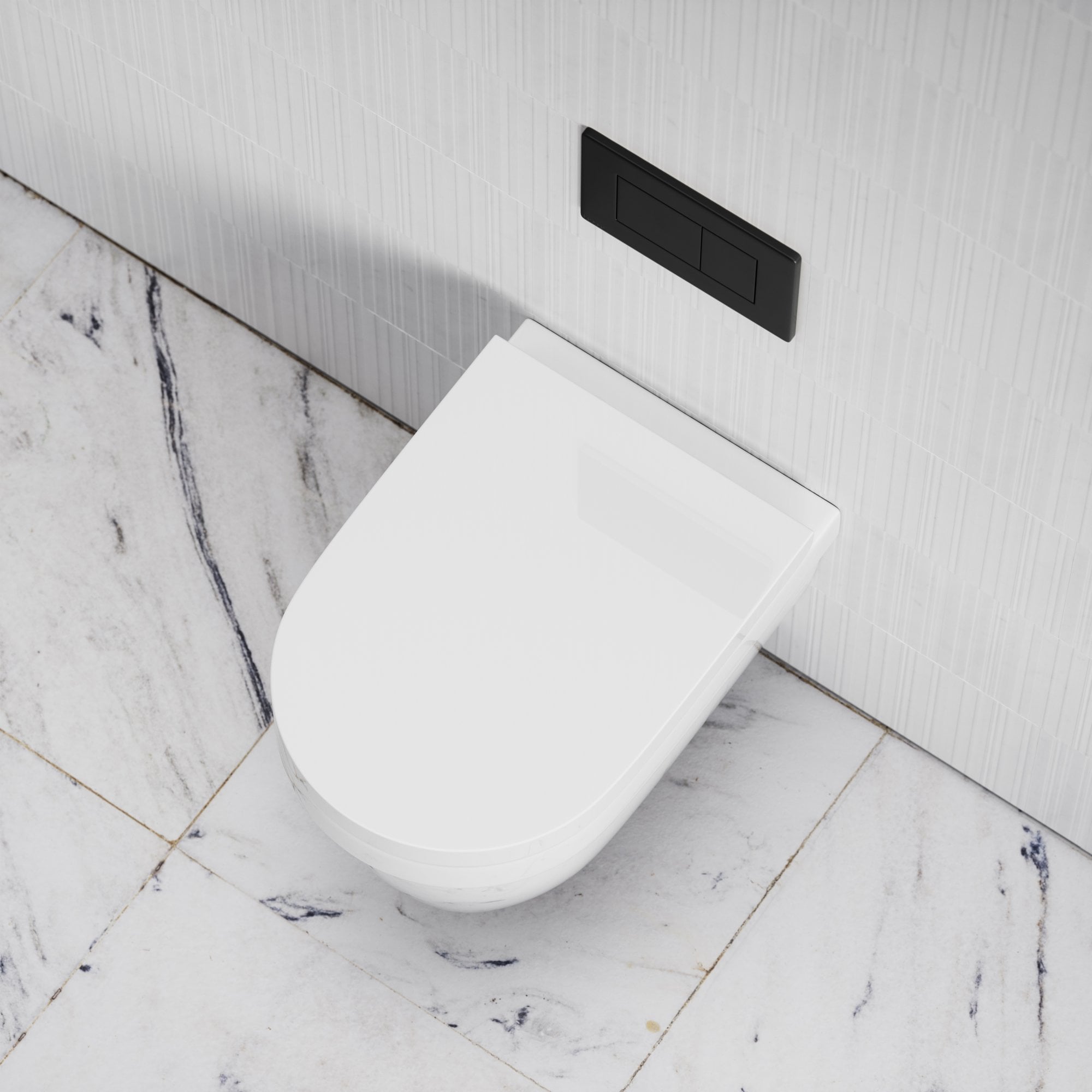 Керамический подвесной туалет без бриды LUSSO BERKELEY ARCH-00030463 - Вид №2