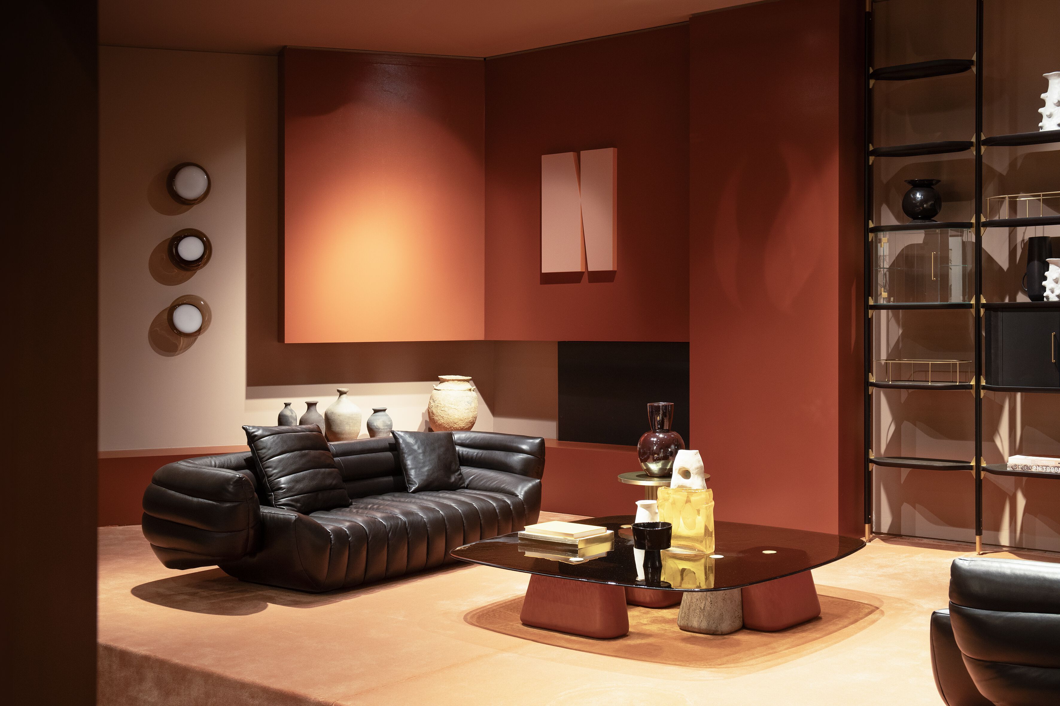 Кожаный диван Baxter Tactile ARCH-00086959 - Вид №3