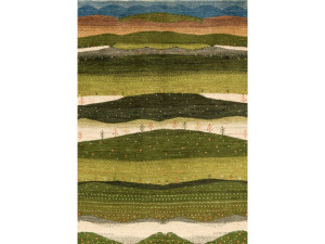 Прямоугольный шерстяной ковер