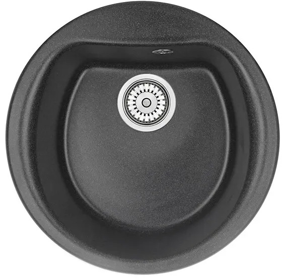 5101, ЧЁРНЫЙ, кухонная мойка, кварц