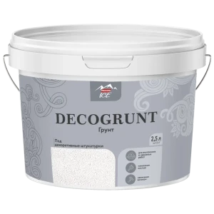 Грунтовка под декоративную штукатурку Parade Ice Decogrun 2.5 л