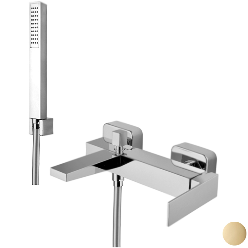 PE850101010 Смеситель для ванны , золото Webert Pegaso