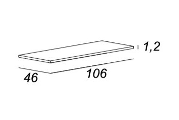 Мебель для ванной CEZARES BELLAGIO 105 Green Stone - Вид №6