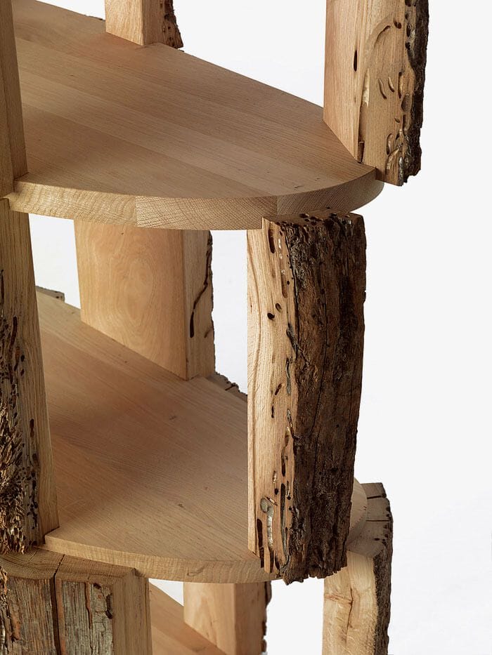 Книжный шкаф из дерева briccola Riva 1920 IL BRICCOLONE ARCH-00030193 - Вид №1