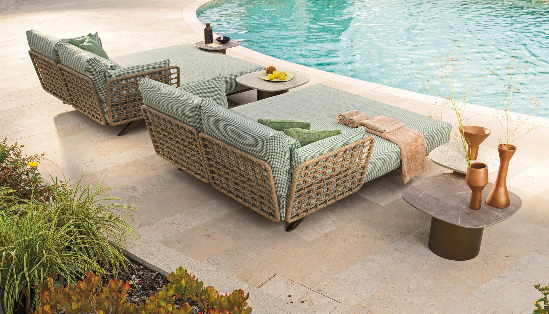 HPL квадратный низкий садовый стол Roberti Armàn ARCH-00092486 - Вид №6