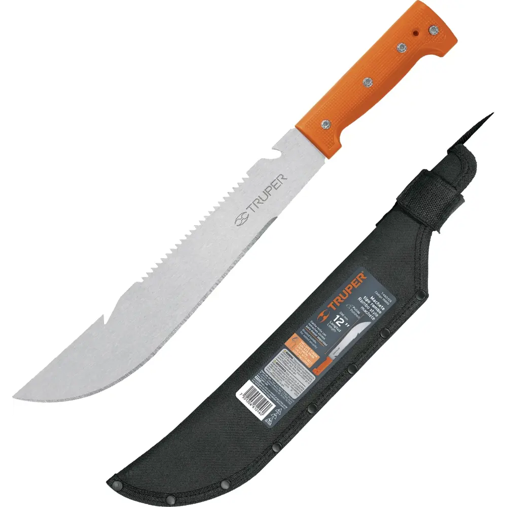 Мачете Рэмбо Truper для сада и активного отдыха с ножнами 83406724 STLM-0041033
