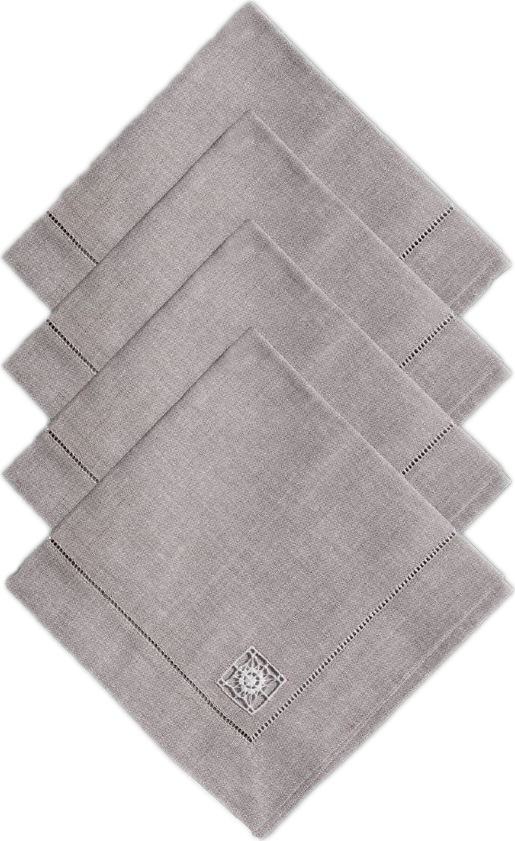 10616532 Крестецкая строчка Набор из 4 салфеток 40x40см Ткань 