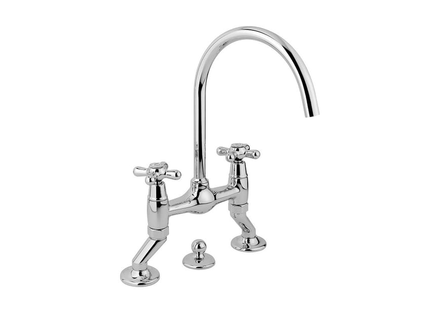 Смеситель для раковины из хромированной латуни Bugnatese Old ' 800 ARCH-00143335