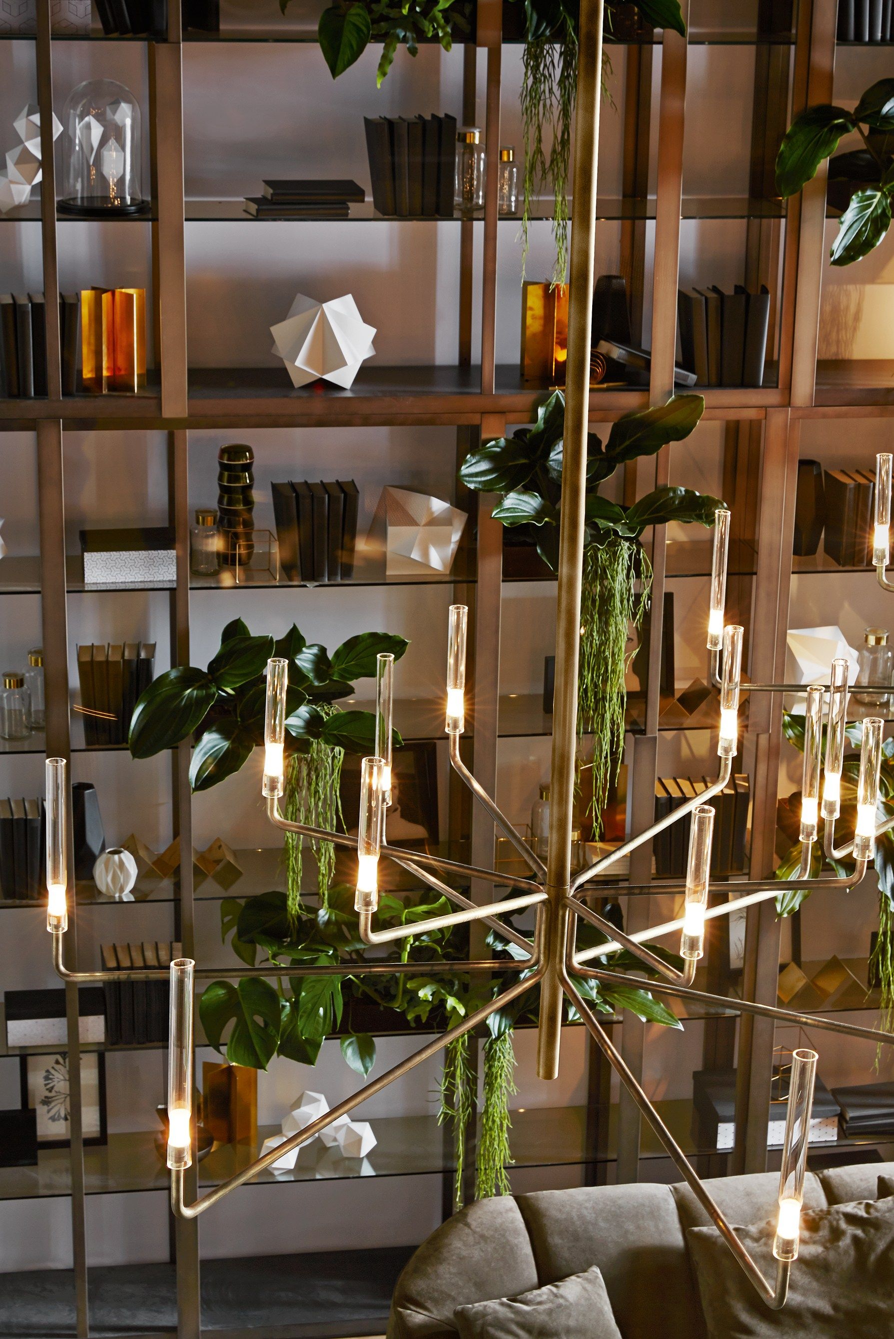 Латунь затемнения светодиодные люстры Gallotti&Radice EPSILON ARCH-00021485 - Вид №1